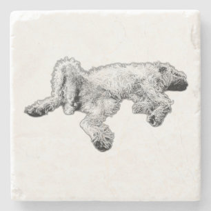 Detailed Spinone Feeling Good Coaster