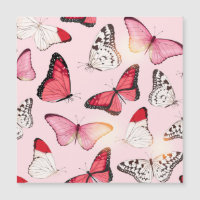 Detailed Tropical Butterfly: Vintage Pattern
