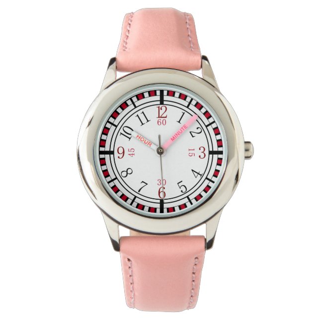 Detailed watch face in different colours (Front)