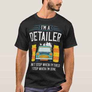 Detailer Car Detailing Car Wash T-Shirt