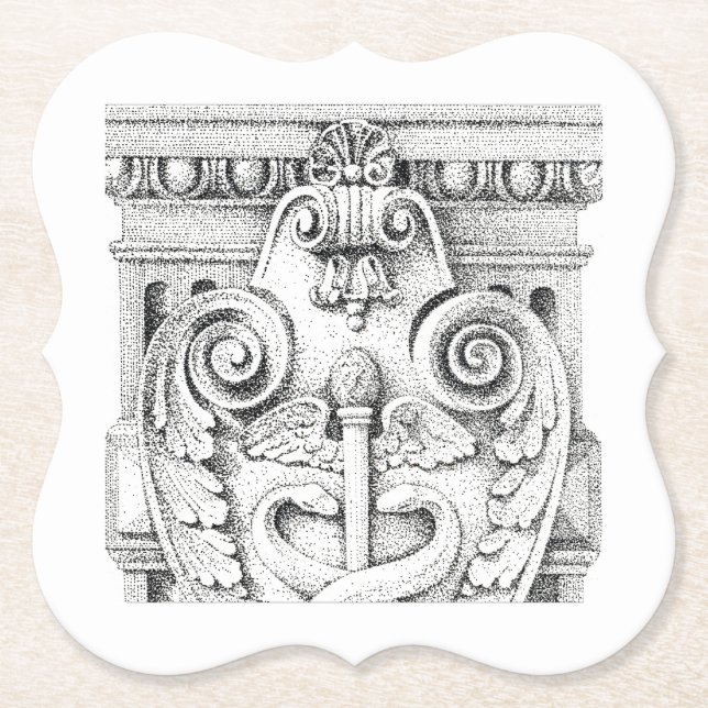 DETAILS Bracket Paper Coasters (Front)