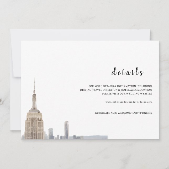  Details Card - NYC (Front)