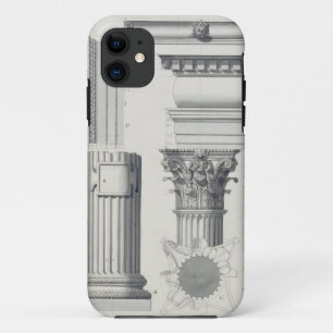 Details of a Composite Order, c.1750 (brown and bl iPhone 11 Case