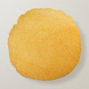 Details of sandstone texture background; Beautiful Round Cushion