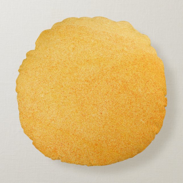 Details of sandstone texture background; Beautiful Round Cushion (Front)