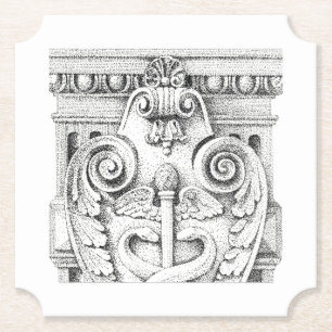 DETAILS Ticket Paper Coasters