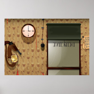 Detective agency poster