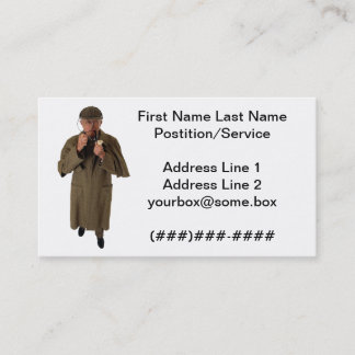 Detective Business Card