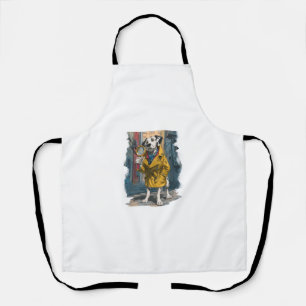 Detective Dalmatian � Crime Solver Dog Apron