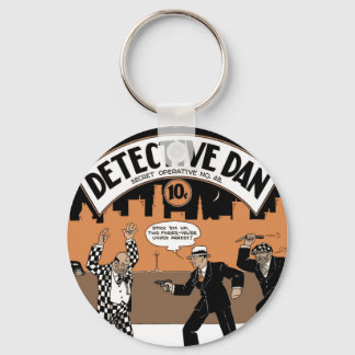 Detective Dan, A Story in Cartoons Key Ring