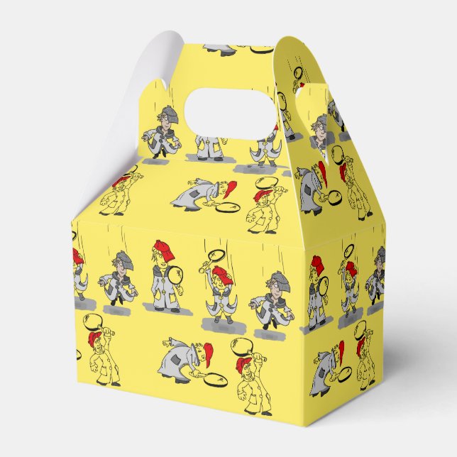 Detective Favour Box (Front Side)