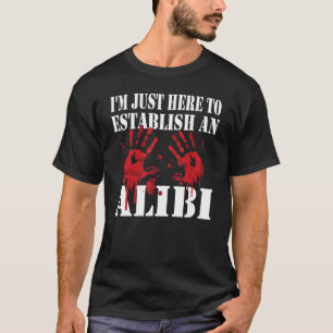 Detective for crime scene investigators 4 T-Shirt