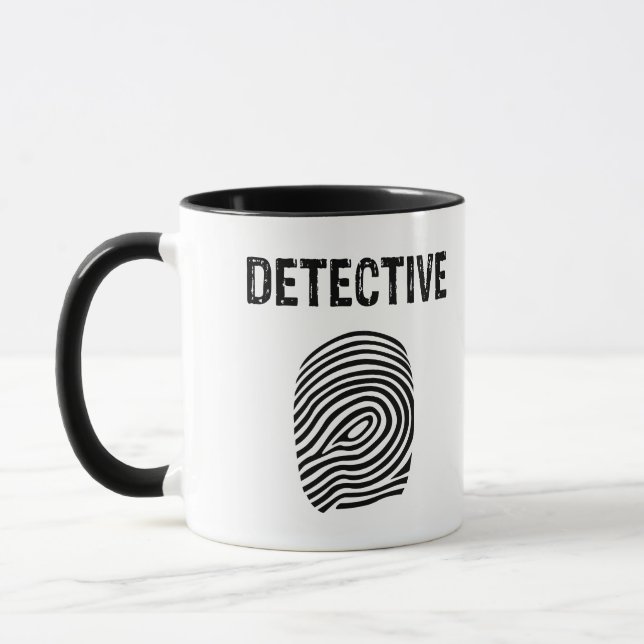 Detective, for detective mug (Left)