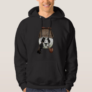 Detective Giant Panda Spy Investigator Wildlife Be Hoodie