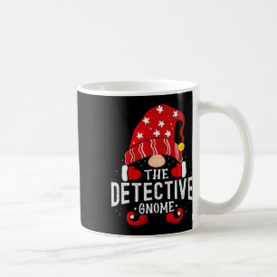 Detective Gnome Matching Christmas Pjs For Family Coffee Mug
