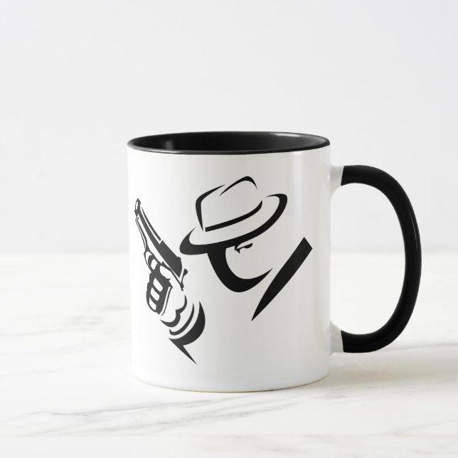Detective Mobster Mug (Right)