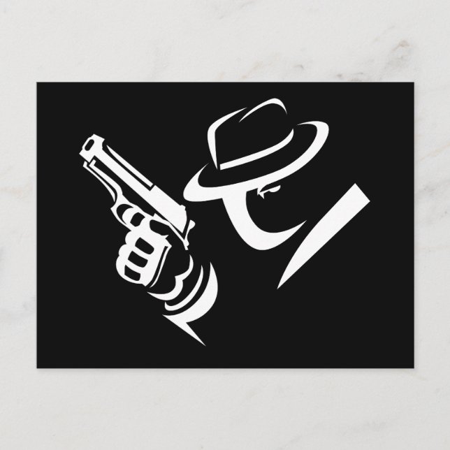 Detective Mobster Postcard 2 (Front)
