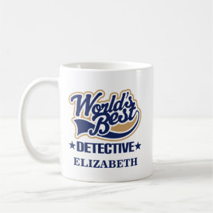 Detective Personalised Mug Gift