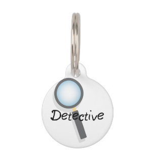 Detective Pet Tag