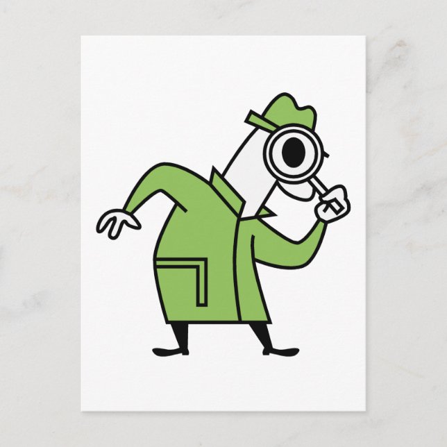 Detective Postcard (Front)