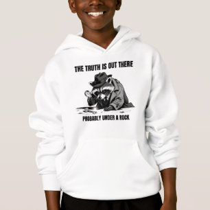 Detective Raccoon "Truth Under a Rock" Humorous