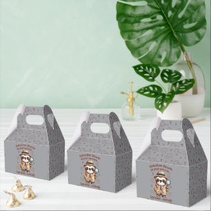 "Detective Sloth" Sloth Private Eye Favour Box