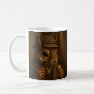 Detective Squirrel Coffee Mug