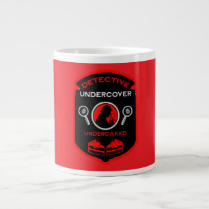 Detective-Themed Funny Gift Large Coffee Mug