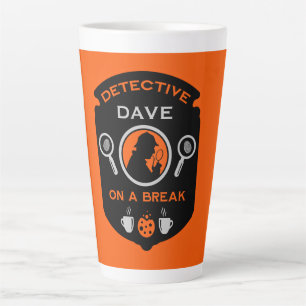 Detective-Themed Funny Tea And Coffee Latte Mug