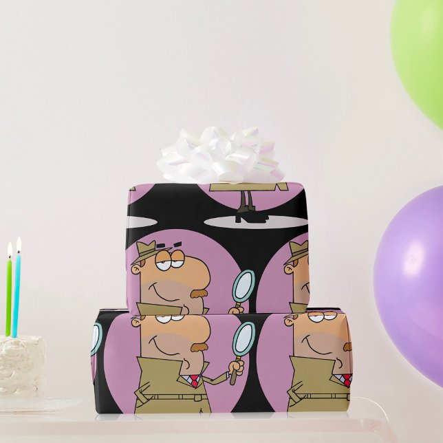 Detective Wrapping Paper (Creator Uploaded)