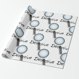 Detective Wrapping Paper