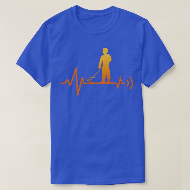 Detectoring Metal Detector Detectorist T-Shirt (Design Front)