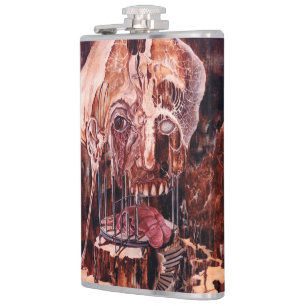 DETERIORATION OF MIND OVER MATTER HIP FLASK