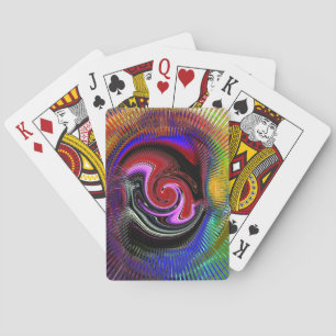 Determination Abstract King's Playing Cards