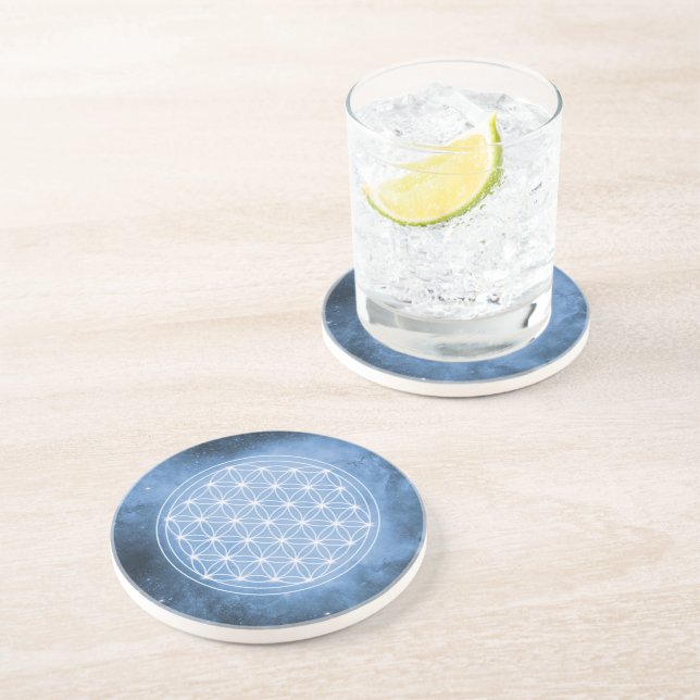 Determination – Flower of Life Coaster (Side)