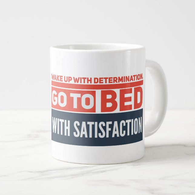 Determination  Jumbo Mug (Front Right)