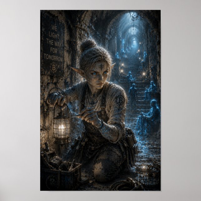 Determination / Light Worker / Catacombs Poster (Front)