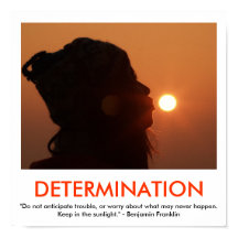 DETERMINATION motivational poster