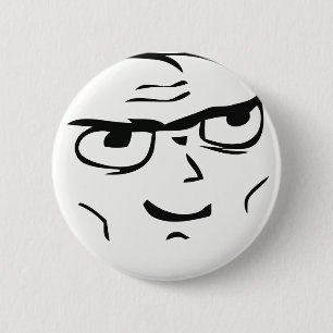 Determined Guy Meme - Pinback Button