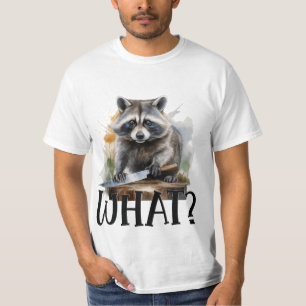 Determined Racoon with a Kitchen Knife, what T-Shirt