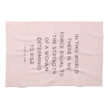 Determined Woman Inspiring Quotes Pink Black