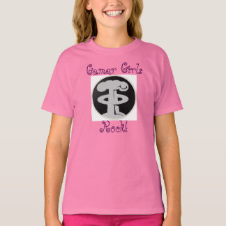 Deth Grip Gaming's Gamer Girls Rock Kids T-Shirt