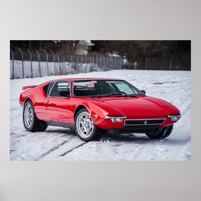 Detomaso Pantera Poster (Front)