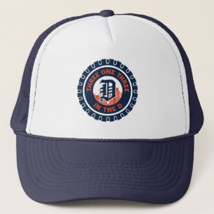 DETROIT - 313 IN THE D - MOTOR CITY TRUCKER HAT