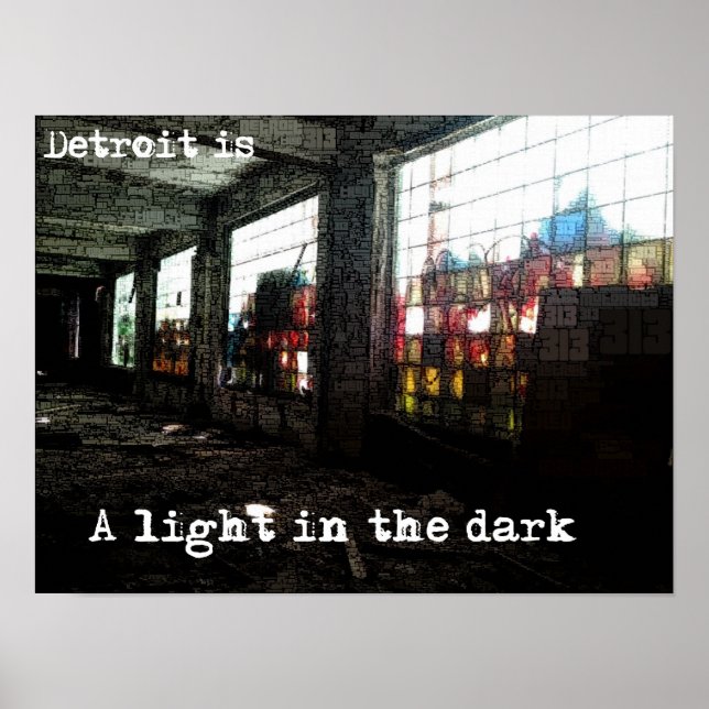 Detroit - A Light in the Dark Poster (Front)