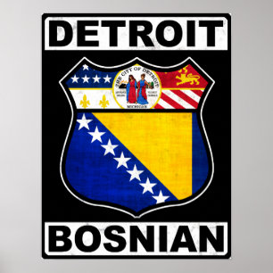 Detroit Bosnian American   Poster