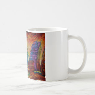 Detroit Cityscape - Mug