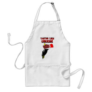 Detroit Dead Penguin Apron