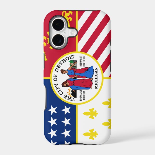 Detroit Flag (Back)
