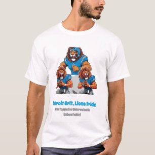 Detroit Grit Lions Pride T-shirt